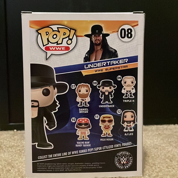 Brand New Vaulted Rare Undertaker WWE Funko Pop! - Picture 3 of 6
